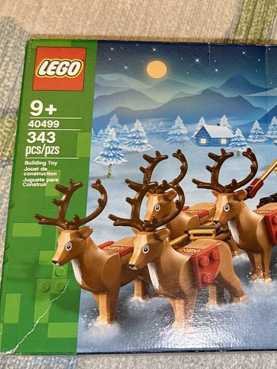 LEGO Santa's Sleigh - Building Toys for Kids, Boys & Girls, Ages 9+ - Picture 1 of 8